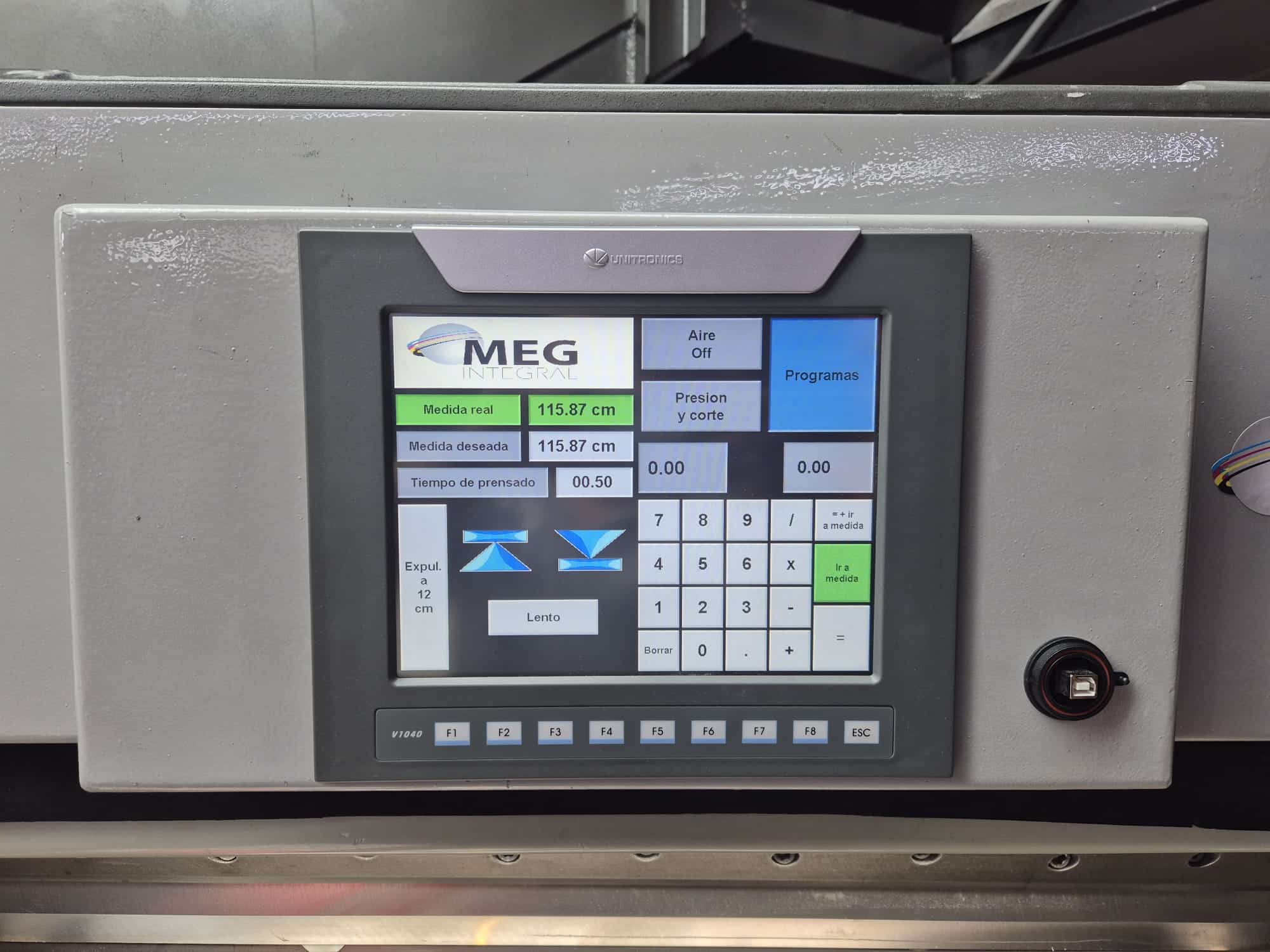 Modificación Guillotina Polar 115 EM